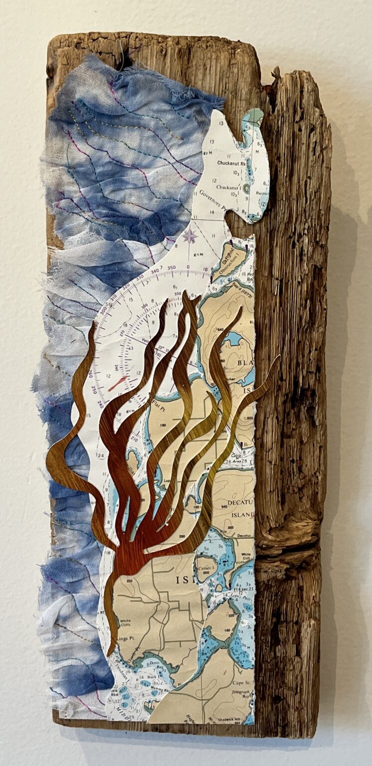 This Fragile Sea This Fragile Sea -
Mixed Media -
14" x 6"