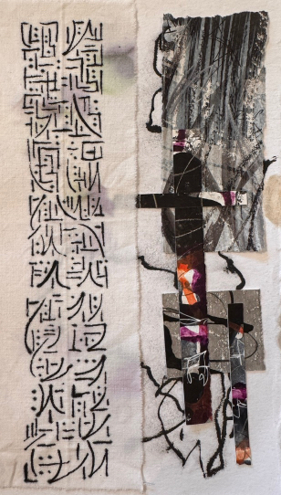 collage, mixed media, artist
