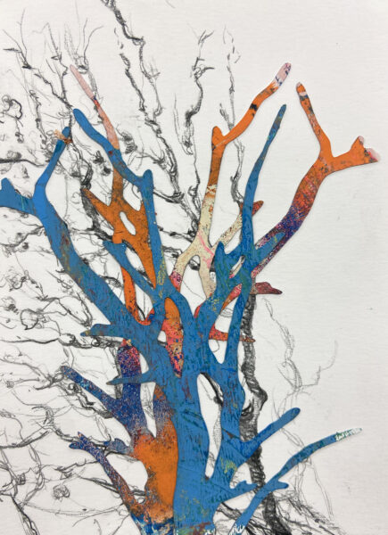 art collaboration, art by mail, from a distance