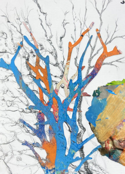 art collaboration, art by mail, from a distance