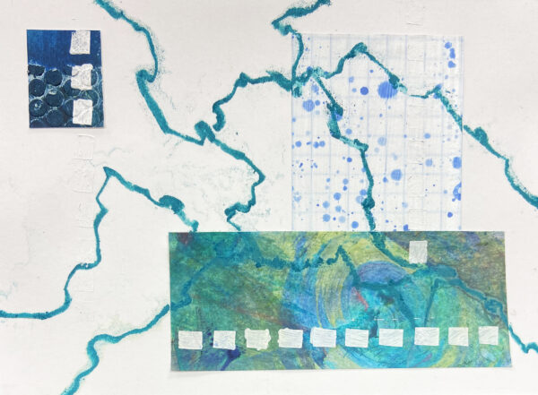 art collaboration, art by mail, from a distance
