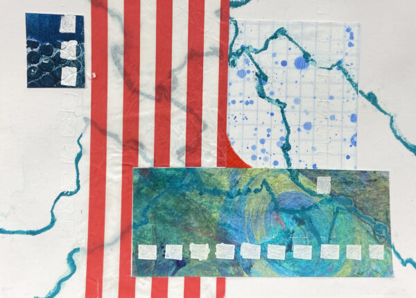 art collaboration, art by mail, from a distance