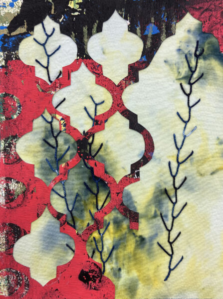 art collaboration, art by mail, from a distance